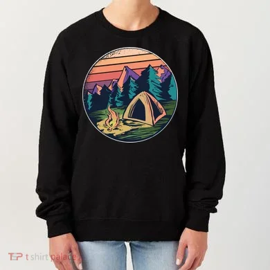 Outdoor Camping Sunset Women's Sweatshirt