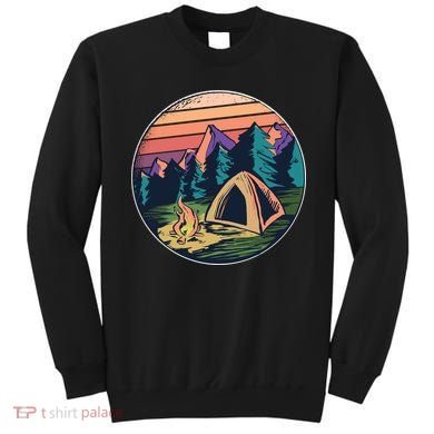 Outdoor Camping Sunset Sweatshirt