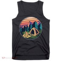 Outdoor Camping Sunset Tank Top thumb 0