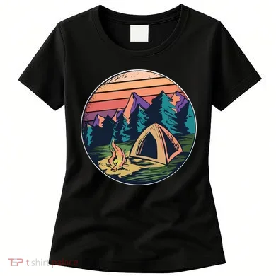 Outdoor Camping Sunset Women's T-Shirt