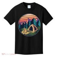 Outdoor Camping Sunset Kids T-Shirt thumb 0