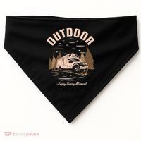 Outdoor Enjoy Every Moment USA-Made Doggie Bandana thumb 0