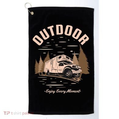 Outdoor Enjoy Every Moment Golf Towel