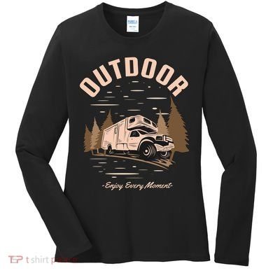 Outdoor Enjoy Every Moment Women's Long Sleeve Shirt