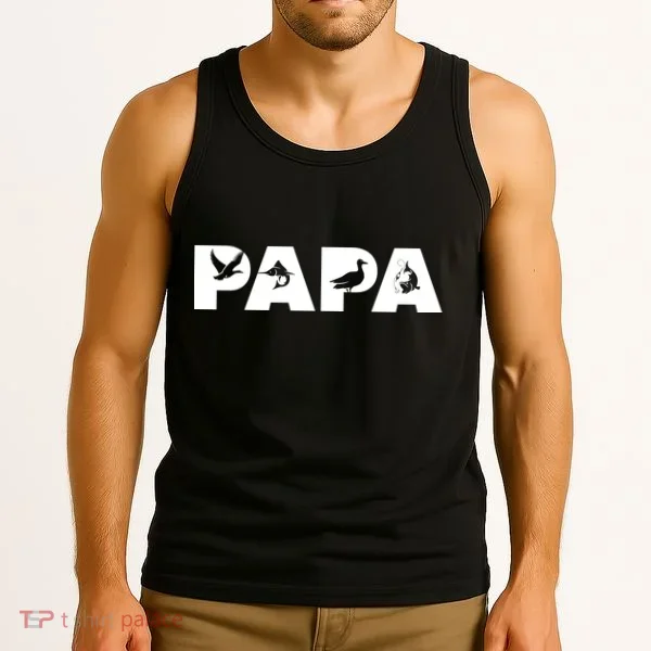 Outdoor Hunting Papa Tank Top