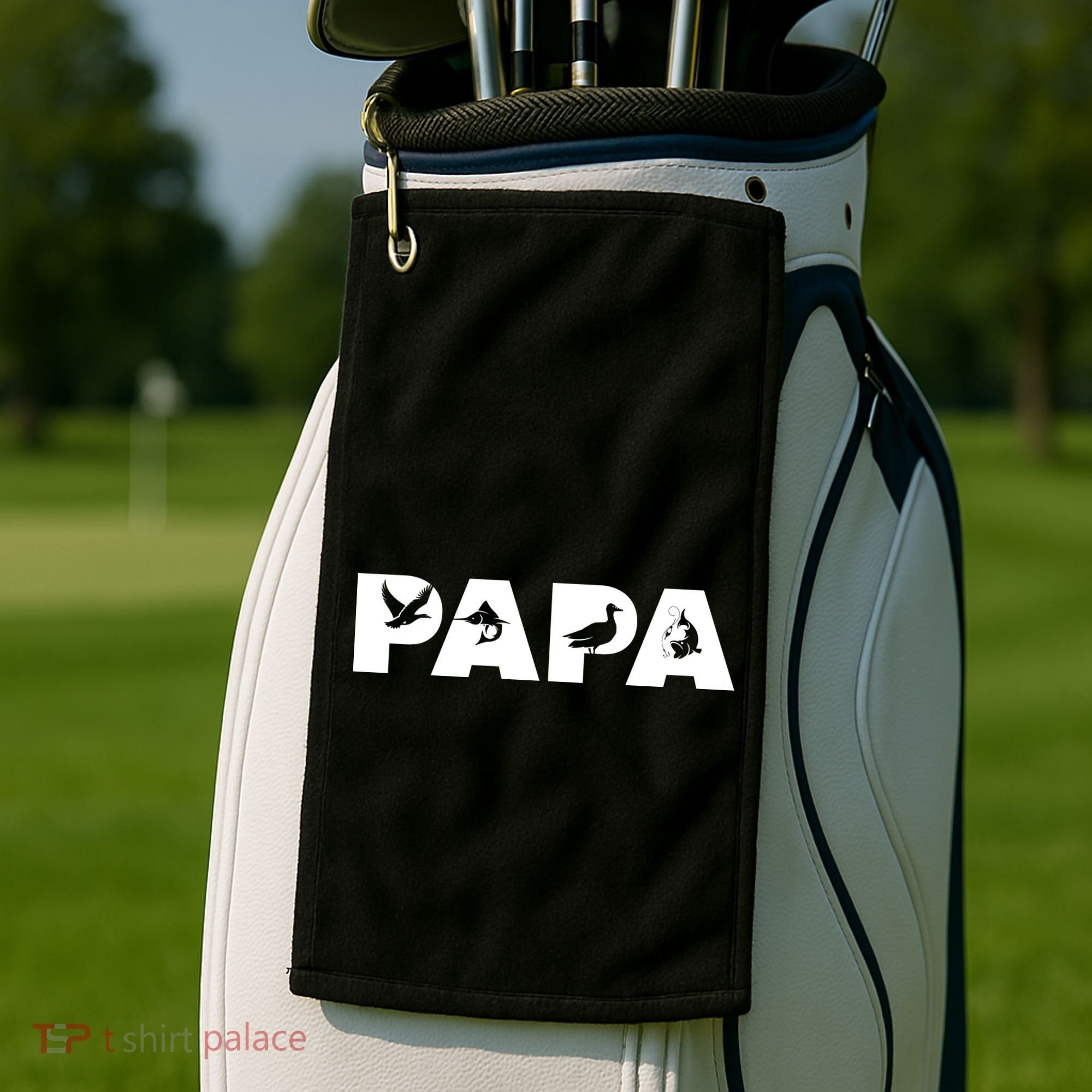 Outdoor Hunting Papa Golf Towel