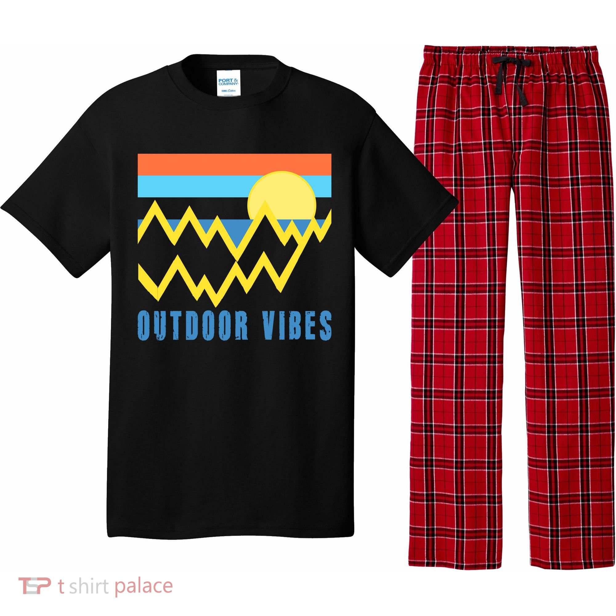 Outdoor Vibes Pajama Set