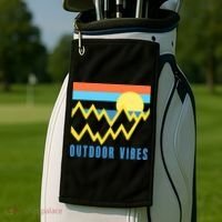 Outdoor Vibes Golf Towel thumb 2