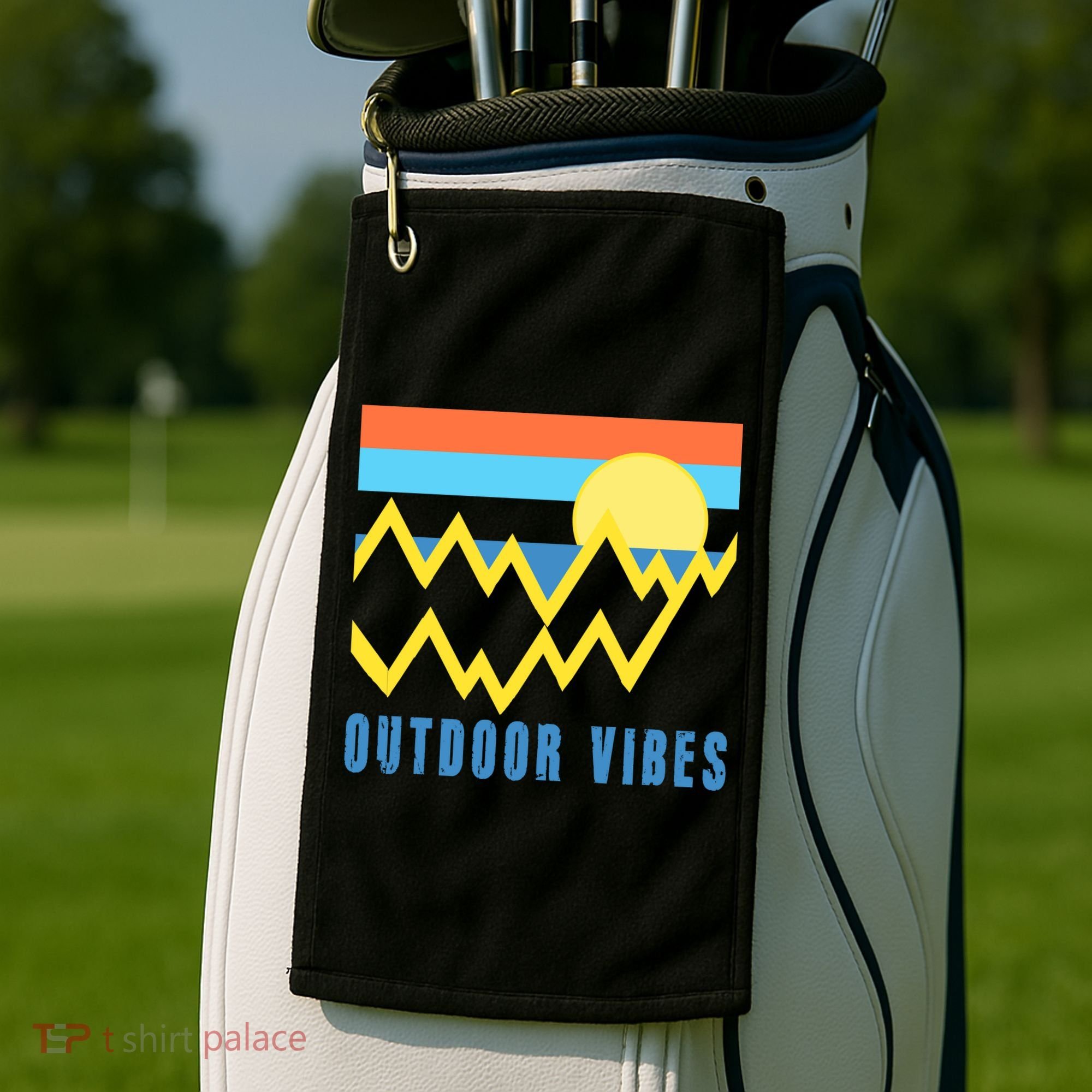 Outdoor Vibes Golf Towel