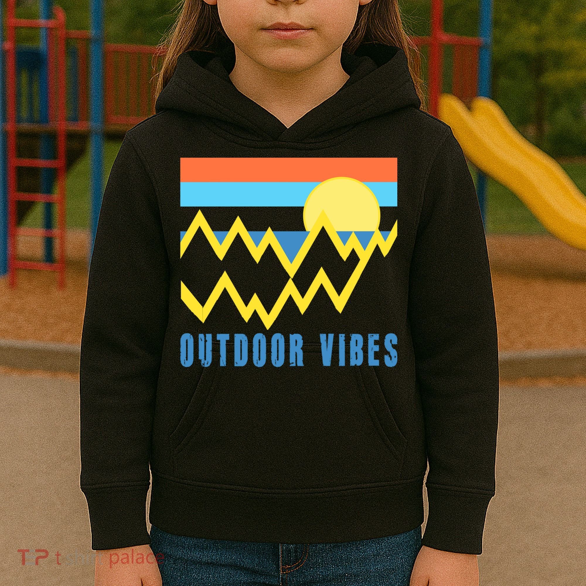 Outdoor Vibes Kids Hoodie