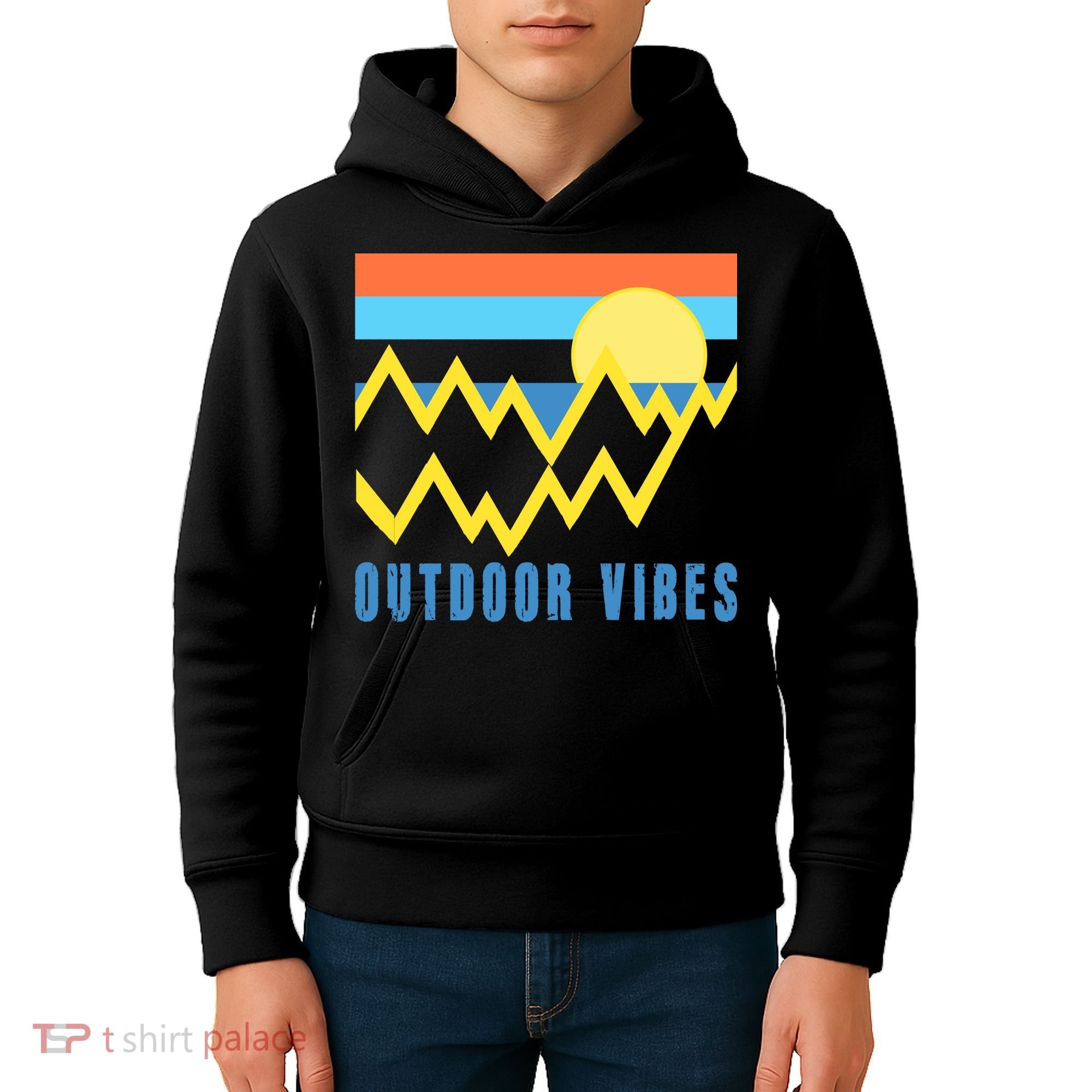 Outdoor Vibes Kids Hoodie