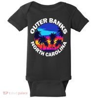 Outer Banks North Carolina Baby Bodysuit thumb 0