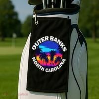 Outer Banks North Carolina Golf Towel thumb 2