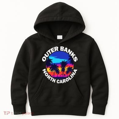 Outer Banks North Carolina Kids Hoodie