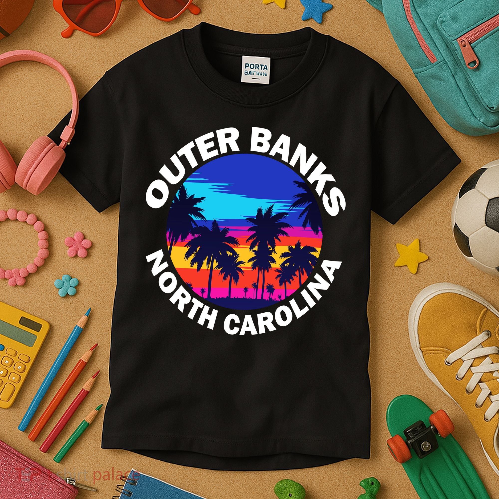 Outer Banks North Carolina Kids T-Shirt