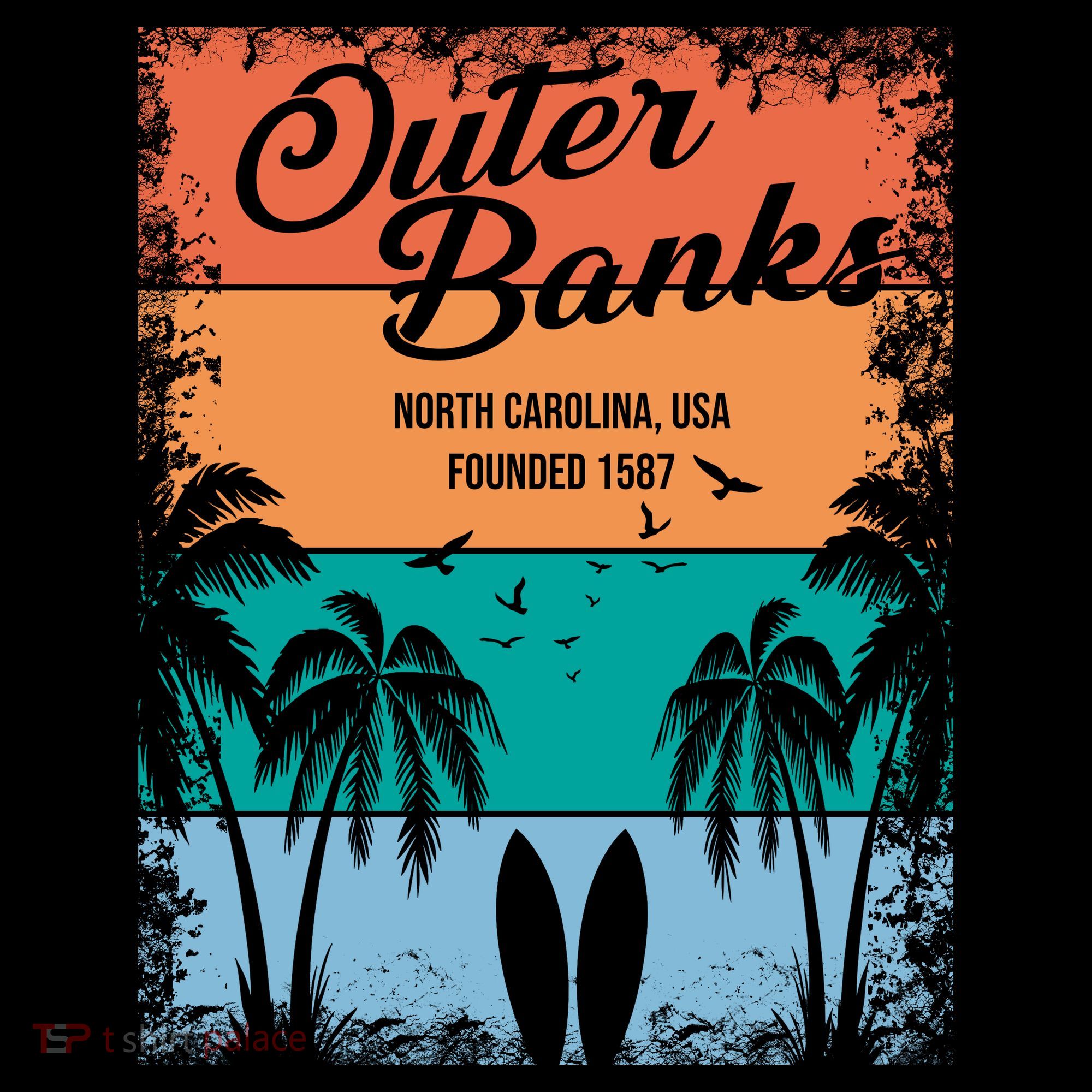 Outer Banks North Carolina USA Founded 1587 Coffee Mug