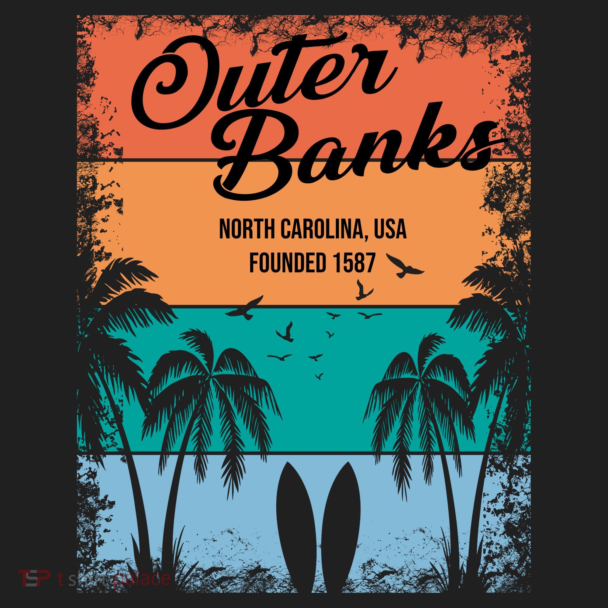 Outer Banks North Carolina USA Founded 1587 Tumbler