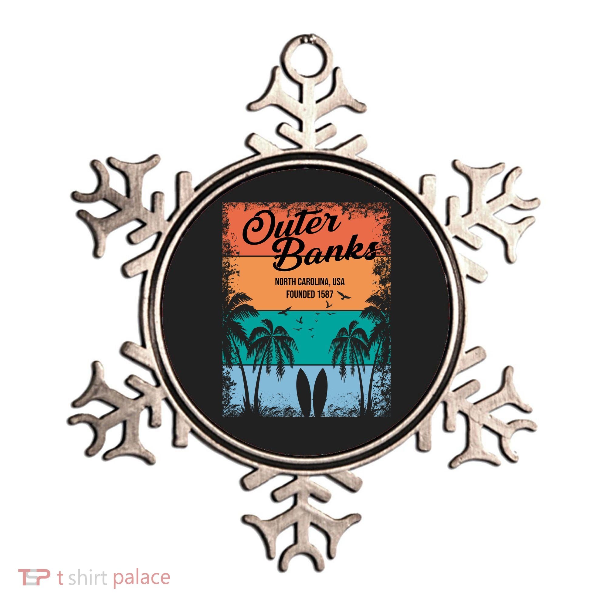 Outer Banks North Carolina USA Founded 1587 Ornament