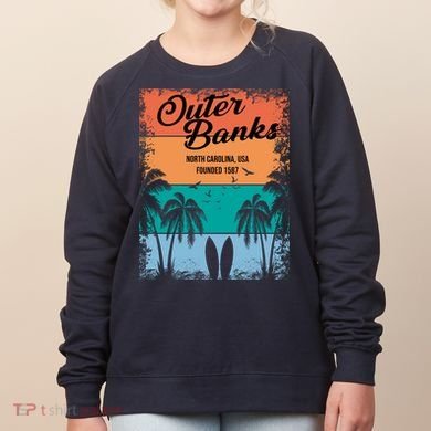 Outer Banks North Carolina USA Founded 1587 Women's Sweatshirt