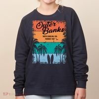 Outer Banks North Carolina USA Founded 1587 Women's Sweatshirt thumb 0