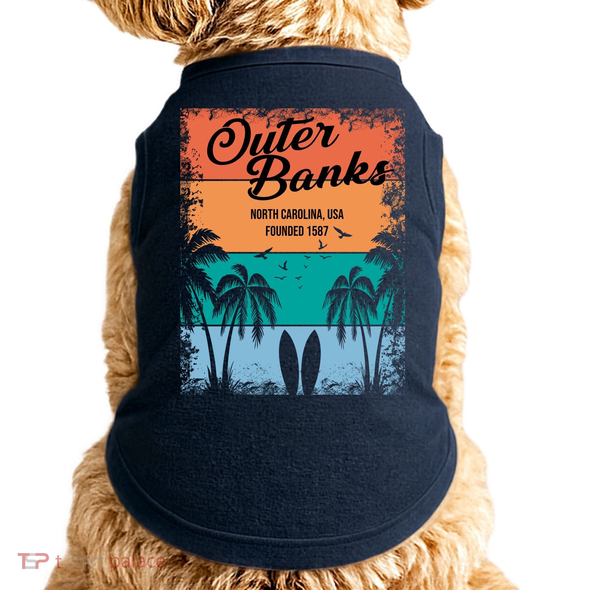 Outer Banks North Carolina USA Founded 1587 Doggie Tank