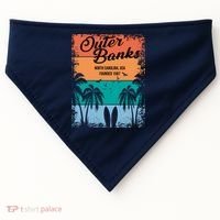 Outer Banks North Carolina USA Founded 1587 USA-Made Doggie Bandana thumb 0