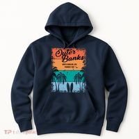 Outer Banks North Carolina USA Founded 1587 Hoodie thumb 0