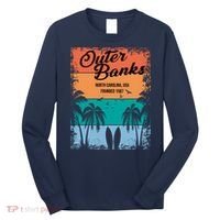 Outer Banks North Carolina USA Founded 1587 Long Sleeve Shirt thumb 0