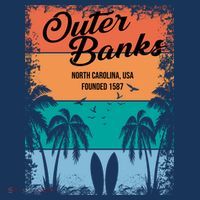 Outer Banks North Carolina USA Founded 1587 Sweatshirt thumb 3