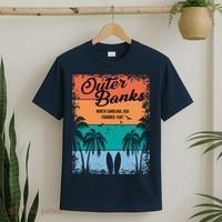 Outer Banks North Carolina USA Founded 1587 T-Shirt thumb 2