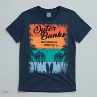 Outer Banks North Carolina USA Founded 1587 T-Shirt thumb 5