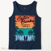 Outer Banks North Carolina USA Founded 1587 Tank Top thumb 2