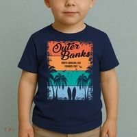Outer Banks North Carolina USA Founded 1587 Toddler T-Shirt thumb 2