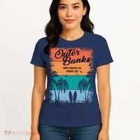 Outer Banks North Carolina USA Founded 1587 Women's T-Shirt thumb 4