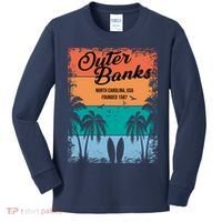 Outer Banks North Carolina USA Founded 1587 Kids Long Sleeve Shirt thumb 0