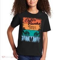 Outer Banks North Carolina USA Founded 1587 Kids T-Shirt thumb 2