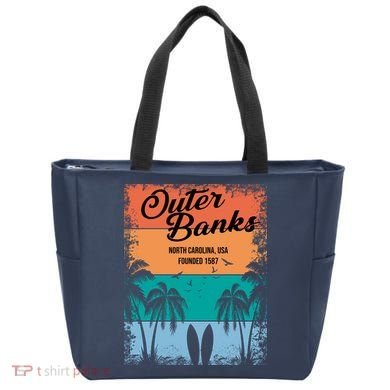 Outer Banks North Carolina USA Founded 1587 Tote Bag