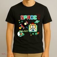 Outer Space Children's Illustration T-Shirt thumb 3