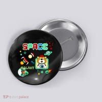Outer Space Children's Illustration Button thumb 0