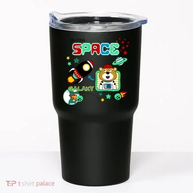 Outer Space Children's Illustration Tumbler