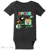 Outer Space Children's Illustration Baby Bodysuit thumb 0