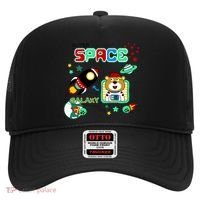 Outer Space Children's Illustration Hat thumb 0