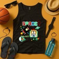 Outer Space Children's Illustration Tank Top thumb 4