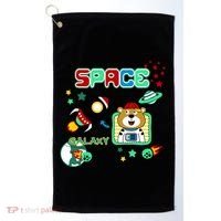 Outer Space Children's Illustration Golf Towel thumb 0