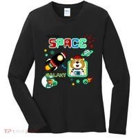 Outer Space Children's Illustration Women's Long Sleeve Shirt thumb 0