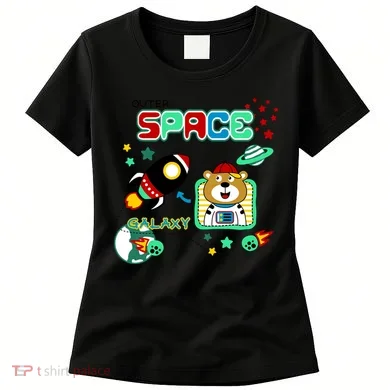 Outer Space Children's Illustration Women's T-Shirt