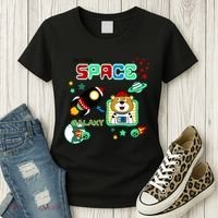 Outer Space Children's Illustration Women's T-Shirt thumb 3