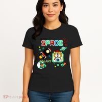 Outer Space Children's Illustration Women's T-Shirt thumb 4