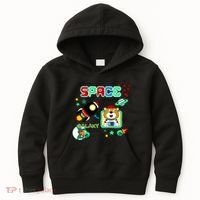 Outer Space Children's Illustration Kids Hoodie thumb 0