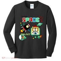 Outer Space Children's Illustration Kids Long Sleeve Shirt thumb 0